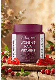 Resim Collagen Forte Gummy Women S Hair Vitamins 60 Tablet 