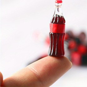 Resim 15 adet Oyuncak Evi İçecek Şişesi Mini Kolalı Soda Miniatur Oyuncağı Atış Aksesuarları DIY Aksesuarları Bileşenler 