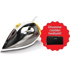 Resim Philips GC4544/80 Azur 2600 W Buharlı Ütü + DIVARESE Cüzdan 