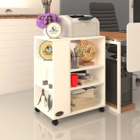 Resim Kenzlife ofis yazıcı masası berubetto076 byz 076*060*40 tekerlekli sekreter 