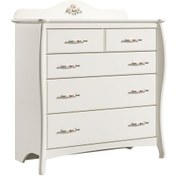 Resim Meltem Kids Prestij Krem Genç Odası Şifonyer 