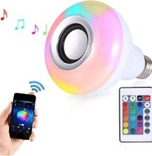 Resim Premium Ticaret Music Bulb Bluetooth Hoparlör Akıllı Led Ampul Lamba 