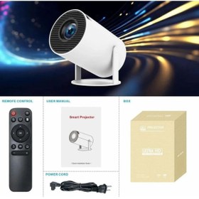 Resim MRSTEKNOLOJI Taşınabilir Sinema Projektörü ULTRA HD HY 300 PRO PROJEKSİYON CİHAZI 