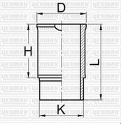 Resim Yenmak 51-05902-000 - Motor Gömleği Std R12 1300 Cc. 