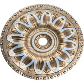 Resim Bazaar Avm 40X40 cm Oval Dekoratif Avize Göbeği 