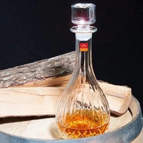 Resim Rcr Opera – Yuvarlak Şarap Şişesi Klangvollem, Şeffaf Cam 