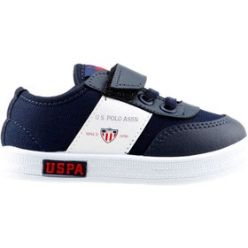 Resim U.S. Polo Assn. Cameron Textile Lacivert Erkek Çocuk Sneaker Ayakkabı 100365362 