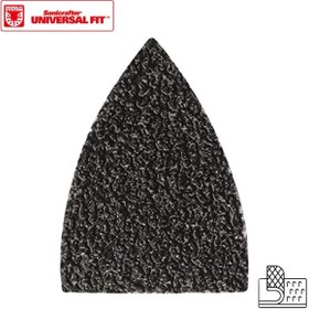 Resim Genel Markalar WA2121 Çok Amaçlı Raspalama Makinası İçin 34x34mm 20Adet 80Kum Cırtlı Universal Parmak Zımpara 