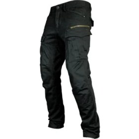 Resim Tech90 Kargo Motosiklet Pantolonu JDC5001 Siyah 