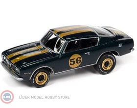 Resim 1:64 Johnny Lightning 1967 Plymouth Barracuda Custom - Spoilers 