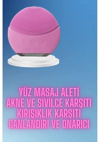 Resim Gld-spt- Kaş Bıyık Ve Yüz Epilasyon Aleti Ve Titreşimli Yüz Temizleme Masaj Aleti İkili Set 