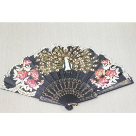 Resim Hediye Bahçesi Plastik Tavuskuşu Yelpaze 