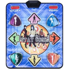 Resim Usb Wired Dancing Mat Electronic Music Game Pad Toy To Pc Cool Blue 