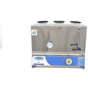 Resim Çay Kazanı Şamandralı 40 L Üç Demlikli Elektrikli Pleytsiz 
