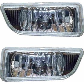 Resim TOYOTA Corolla Uyumlu AE101 SAĞ + SOL ÖN SİS LAMBASI TAKIMI 1993 - 1997 