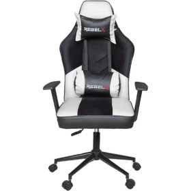 Resim Rebelx Oyuncu Koltuğu Zero Krom Ayak Beyaz Renk 