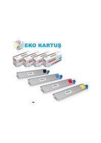 Resim Eko Kartuş Oki C822 Takım Uyumlu Toner 