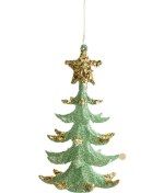 Resim Homyl Yılbaşı Ağacı Asılı Dekorasyon 1-ağaç-7,5x13cm 