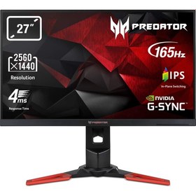 Resim Acer Predator XB271HUbmiprz 27" 4ms (HDMI+Display) WQHD IPS G-Sync Oyuncu Monitör 