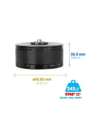 Resim T-motor V Type V602 180kv Brushless Fırçasız Brushless Fırçasız Uav Motor Multikopter Multi-rotor Quadcopter Hexacopter Drone Motoru 