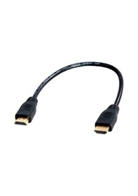 Resim 30Cm Kısa Hdmi Kablo Altın Uçlu Full Hd 3D V1.4B 