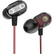 Resim Novahub 3.5mm Jaklı Kz Zse Çift Sürücülü Kulak İçi Kulaklık, Sessizlik Ve Müzik Keyfi, Siyah Zse 