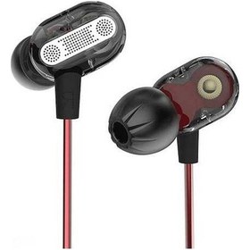 Resim Novahub 3.5mm Jaklı Kz Zse Çift Sürücülü Kulak İçi Kulaklık, Sessizlik Ve Müzik Keyfi, Siyah Zse 