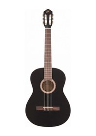 Resim Miguel Angela Ma1-bk Klasik Gitar - Siyah Başlangıç - Eğitim Serisi Mat Siyah Modern Bitiş, Ihlamur Ağacı Gövde, Yeni Başlayanlar İçin Yumuşak Tuşe Uyum: 4/4 Tam Boy Standart 