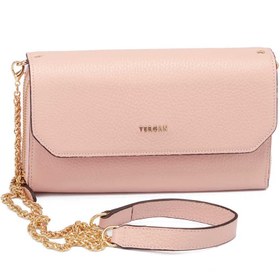 Resim Pembe Deri Kadın Çapraz Askılı Çanta - S23K1BC79900-T8A 