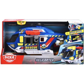 Resim Dickie Kurtarma Helikopteri, Sesli ve Işıklı, 39 cm - 3+ Yaş 