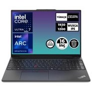 Resim Lenovo Thinkpad E16 Gen 2 Ultra 7 155H 64GB 2tb SSD 16" Wuxga W11P Dizüstü Bilgisayar 21MA002UTX 030 