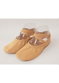 Resim Gymo Dancewear Super Stretch Bale Patiği Ten Bej 