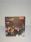 Resim Kübite Oyuncu Işıklı Kulaklık Iyi Kalite Kubite T-591 Pc Mikrofonlu Rgb Gaming Haki Yeşil Kulaklık 