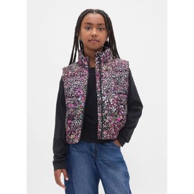 Resim GAP Kız Çocuk Anorak Yelek Siyah - Siyah / M (8 Yaş) 