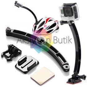 Resim Gopro Hero 2 3 3+ 4 5 - Kask Uzatma Ve Bağlantı Aparatı 