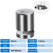 Resim Evrensel Jokmae Fren Kilidi Alaşım Disk Fren Kilidi Anti-meraklı Bisiklet Kilidi Alaşımlı Çelik Küçük Silindirik Disk Fren Kilidi 