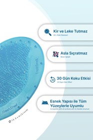 Resim FreshSmell Pisuvar Süzgeci | Ev ve Ortak Alan Kullanımına Uygun, Sıçratmaz 30 Gün Ferah Koku | Blue Ocean 