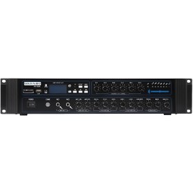 Resim Gold Audio Ga 6120 6 Zonlu 120w Hat Trafolu Amplifikatör - 
