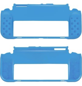 Resim Nintendo Switch OLED El Destekli Grip Tasarımlı Koruyucu Silikon Kılıf 