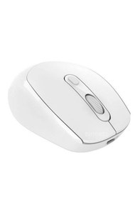Resim Çift Modlu Kablosuz Bluetooth Mouse Şarj Edilebilir Sessiz Tıklam 