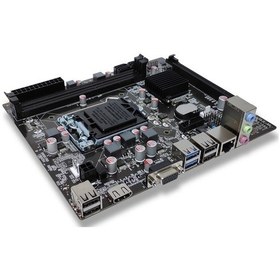 Resim Quadro H61-B745U3 V5 DDR3 1600 MHz SATA3 HDMI 1155P mATX Anakart 