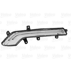 Resim Ön Tampon Sol Gündüz Farı Led Peugeot 508 2014-2018 Valeo 