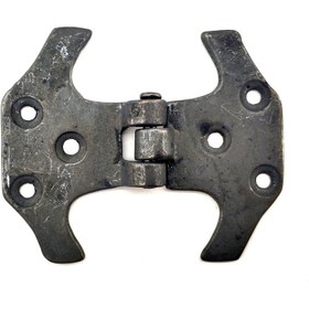 Resim Skygo Antika Tarz Dekoratif Pirinç Fit Menteşe - 67 mm, Oksit 