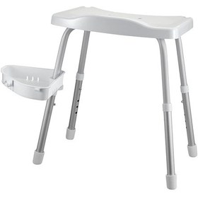 Resim Primanova Apollo Banyo Duş Taburesi Beyaz M-Kv35-01 Beyaz 