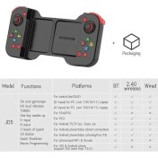Resim Lalulala Siyah-Kablosuz Telefon Joypad Standı Oyun Denetleyicisi Joystick Anahtarı Pc Ps4 Iphone Uyumlu 13 14 Android Pubg (Yurt Dışından) 