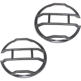 Resim Crackedice Ford Bronco B İçin Araba Far Koruyucu Kapak Dekoratif Çerçeve 