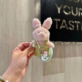 Resim Silver1 Sevimli Renkli Ip Peluş Ayı Kolye El Yapımı Oyuncaklar Küçük Bebek Çanta Çekicilik Sevimli Bebek Cep Telefonu Çekicilik (Yurt Dışından) 