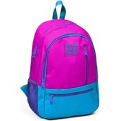 Resim Coral High Sport Pembe Mavi Üç Bölmeli Sırt Çantası 23461 