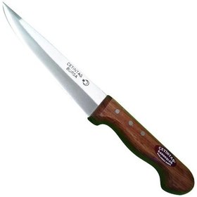 Resim Çetintaş Bursa Kurban Ve Kasap Bıçağı No:2, 16 Cm, Ahşap Gül Sap Çok Renkli 