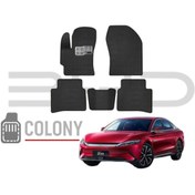 Resim COLONY Byd Han Uyumlu Hücreli Premium Eva Paspas Seti Tam Set Paspas Takımı Siyah 